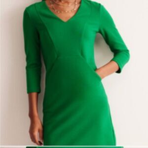 Boden Bronte Green Dress